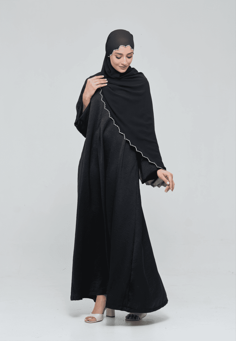 Abaya Raudah Black