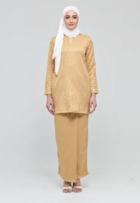 Hanna Kurung Modern Harvest Gold