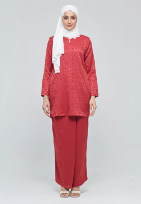 Hanna Kurung Modern Red