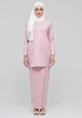 Hanna Kurung Modern Nude Pink